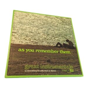 70's Time Life Record As You Remember Them Vol 1 Great Instrumentals 3 Records